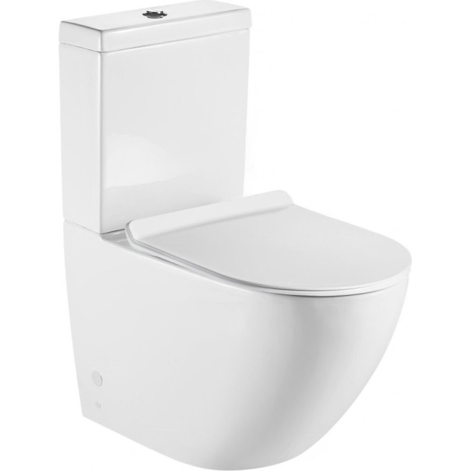 Чаша напольного безободкового унитаза BELBAGNO AMANDA BB051CPR