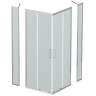 Душевой уголок BELBAGNO LUCE-AH-22-125/110-C-Cr