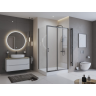 Душевой уголок BELBAGNO UNO-195-AH-1-100/70-C-Cr