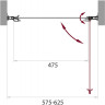 Дверь в проём BELBAGNO SELA-B-1-60-C-Cr