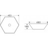 Раковина BELBAGNO BB1140