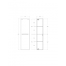 Шкаф подвесной BELBAGNO ETNA-1500-2A-SC-АО ETNA-1500-2A-SC-AO