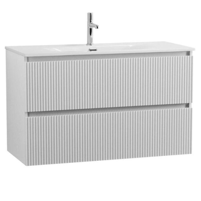 Тумба под раковину BELBAGNO UNO-1200-2C-SO-BO подвесная Bianco Opaco