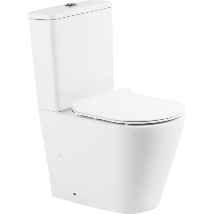 Унитаз-компакт безободковый BELBAGNO BB2149CPR/BB870SC